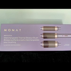 Monat Interchangeable Thermal Blowout Brush